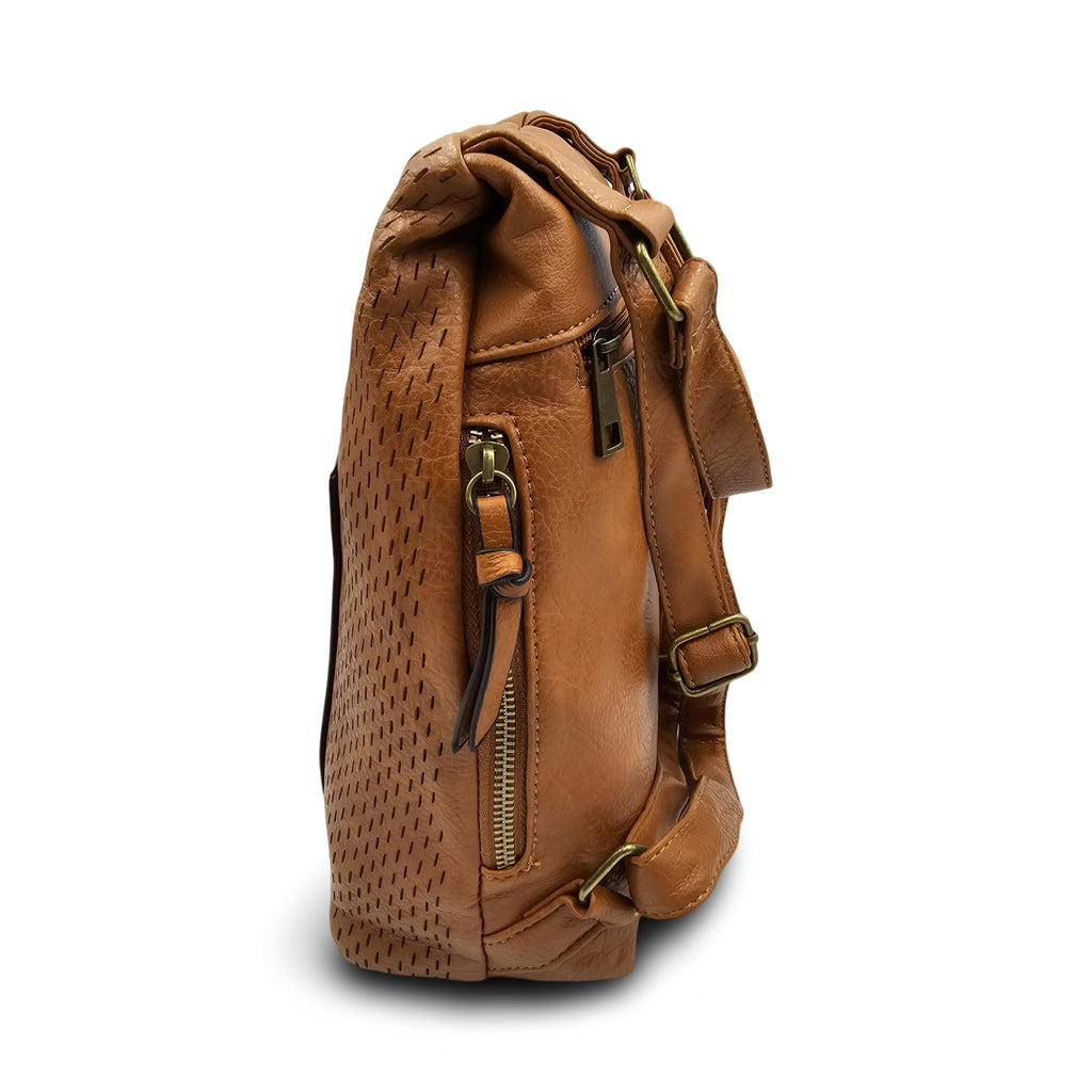 Mochila-bolso Soft Perfor | Ecopiel multiposición