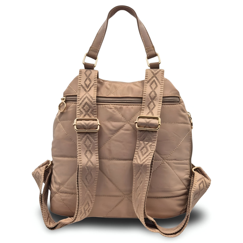 Mochila 3-en-1 Urban Quilt | Nylon acolchado ultraligero