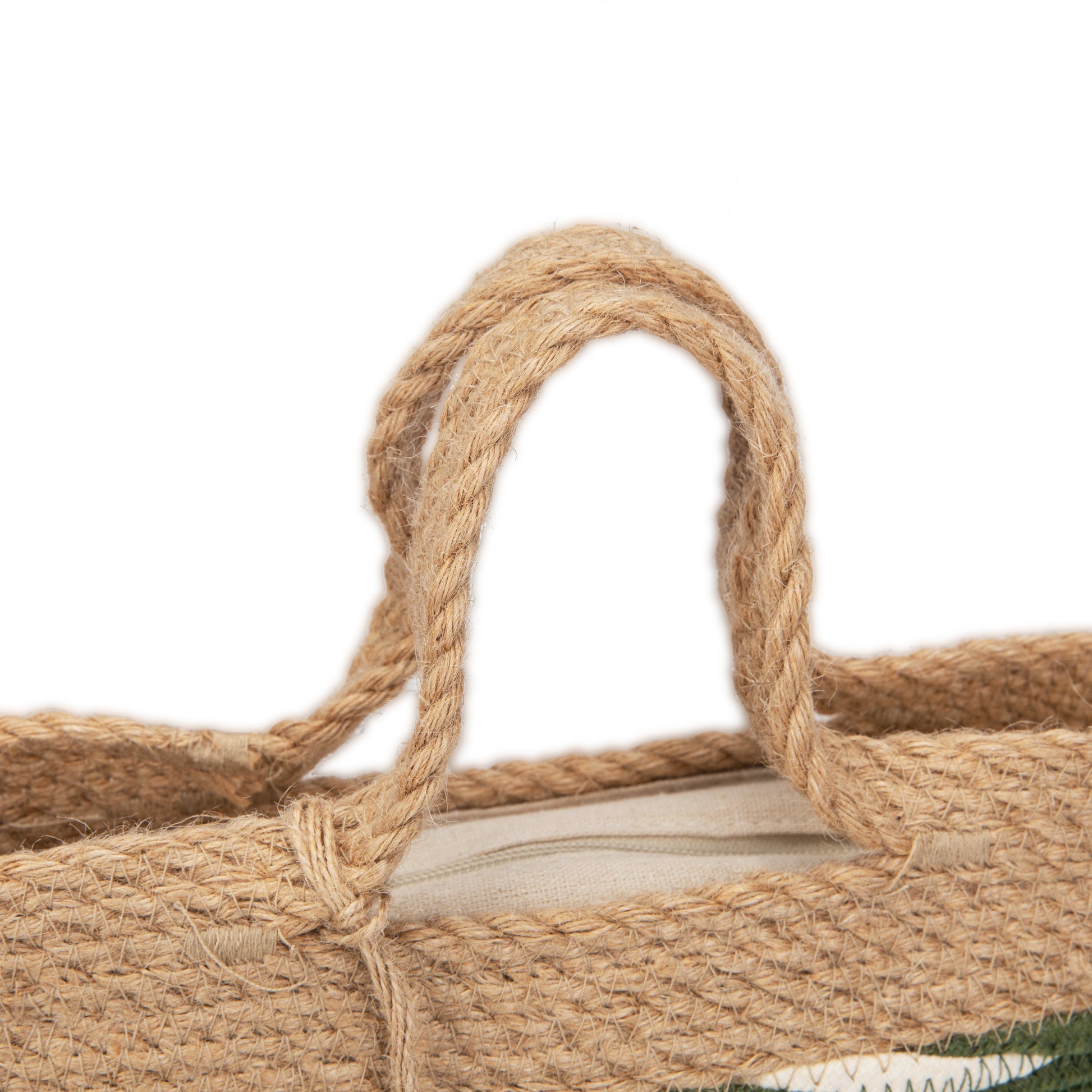 Bolso jute & algodón con borla | Irene® Riviera Tassel Bag
