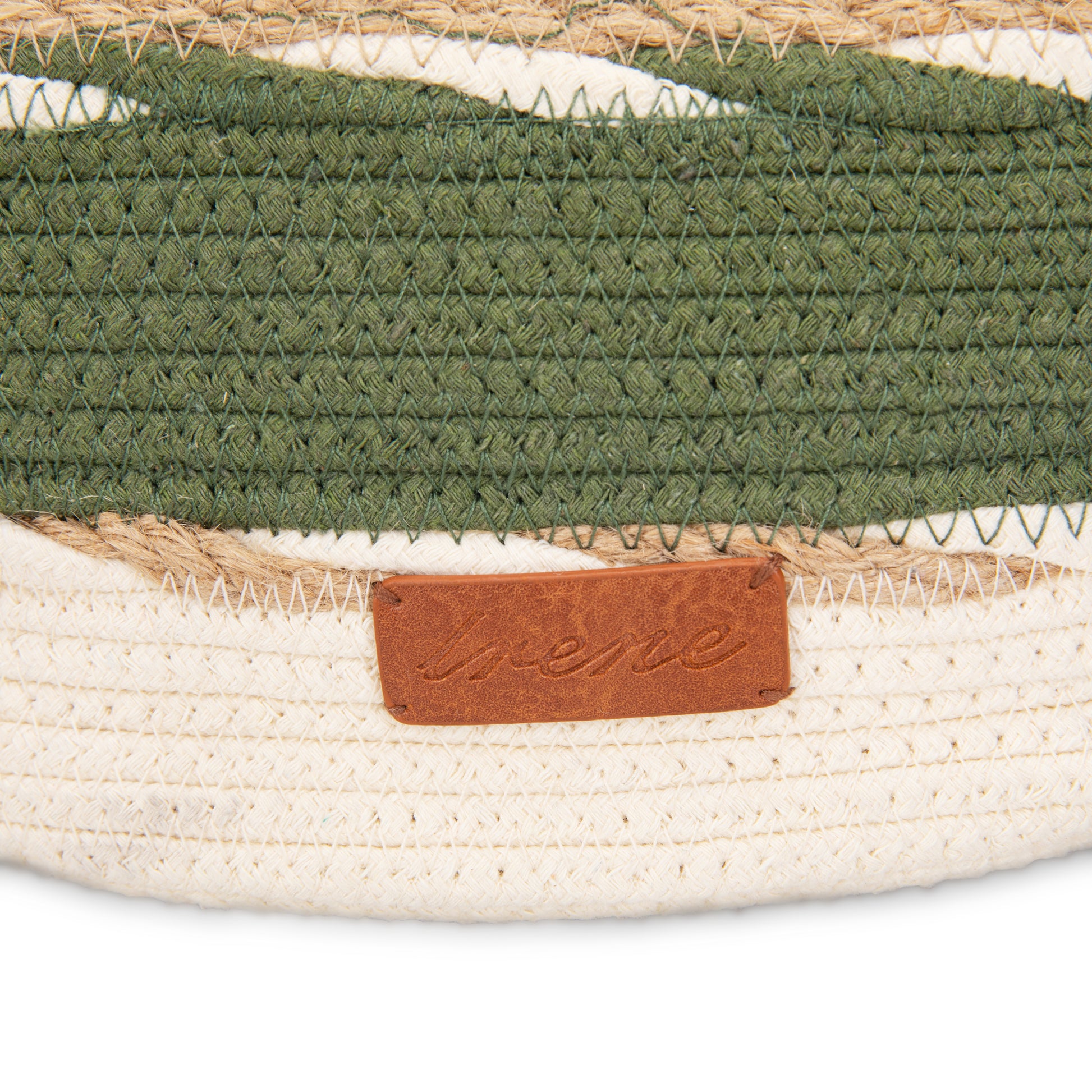 Bolso jute & algodón con borla | Irene® Riviera Tassel Bag