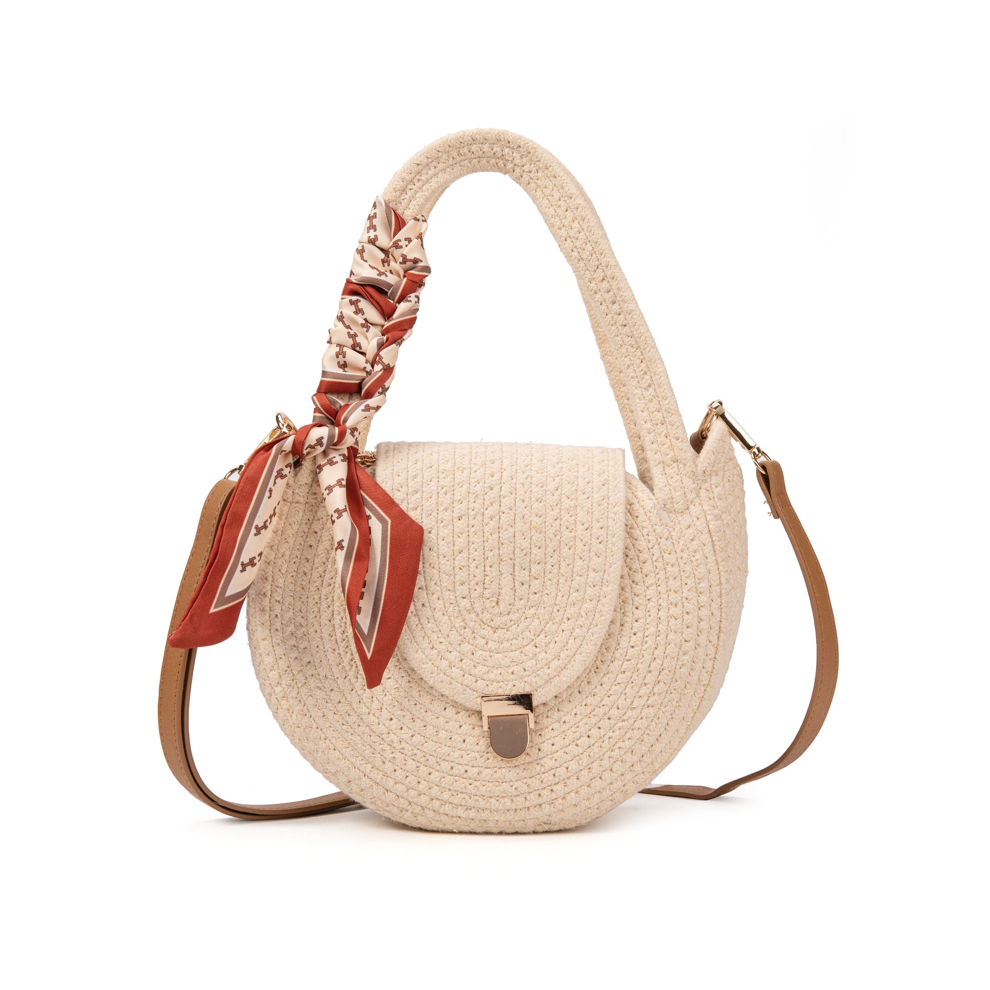 Bolso semiluna con pañuelo | ABag® Moon Scarf Tote