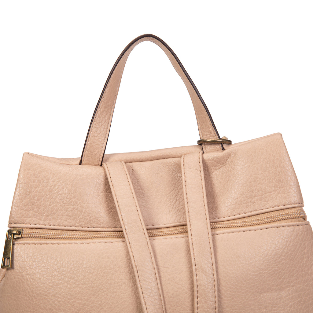 Mochila antirrobo de ecopiel con mandala y borla | Mac&Noa® Lotus Tassel Backpack