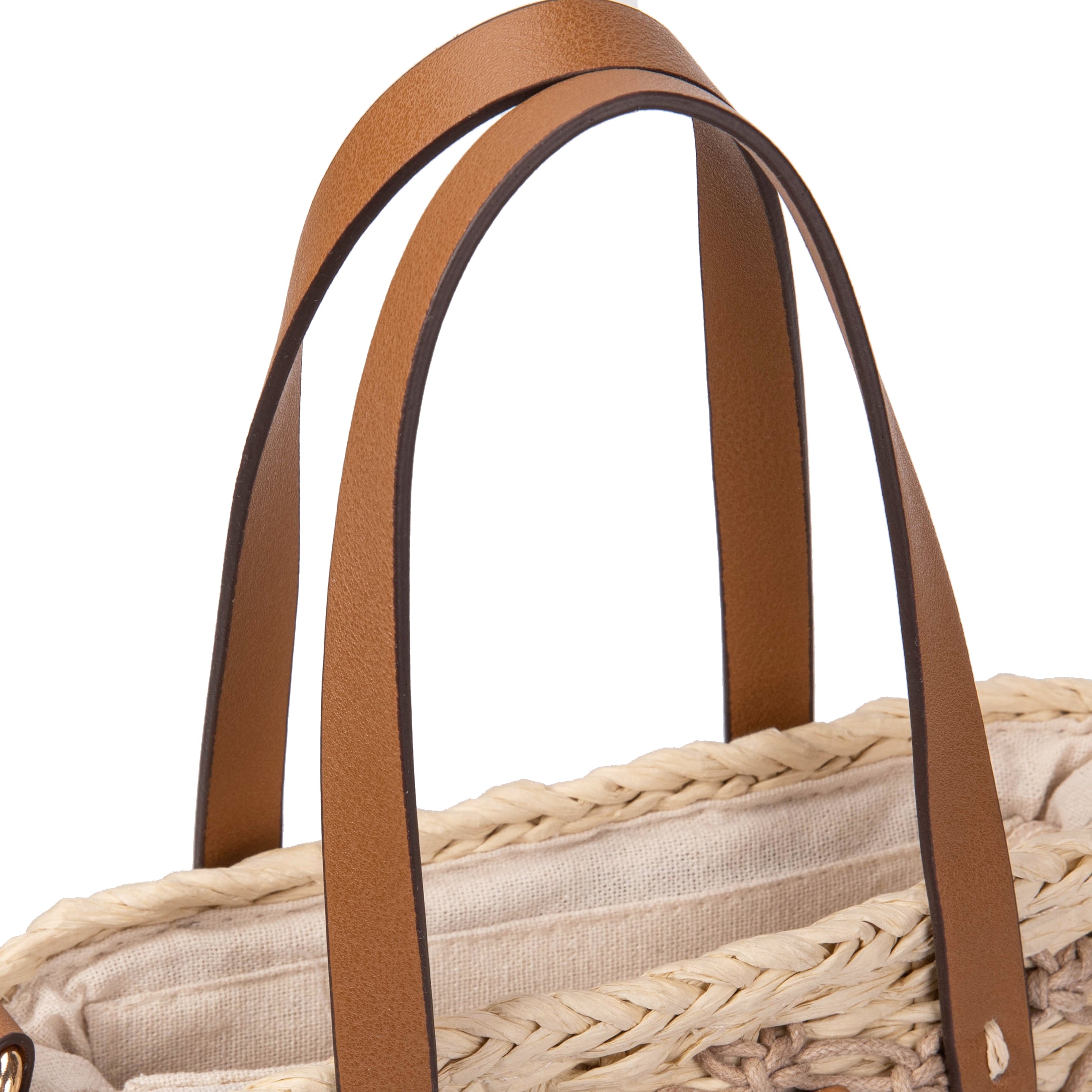 Bolso Shopper de Rafia con Bandolera – Ligero y Elegante
