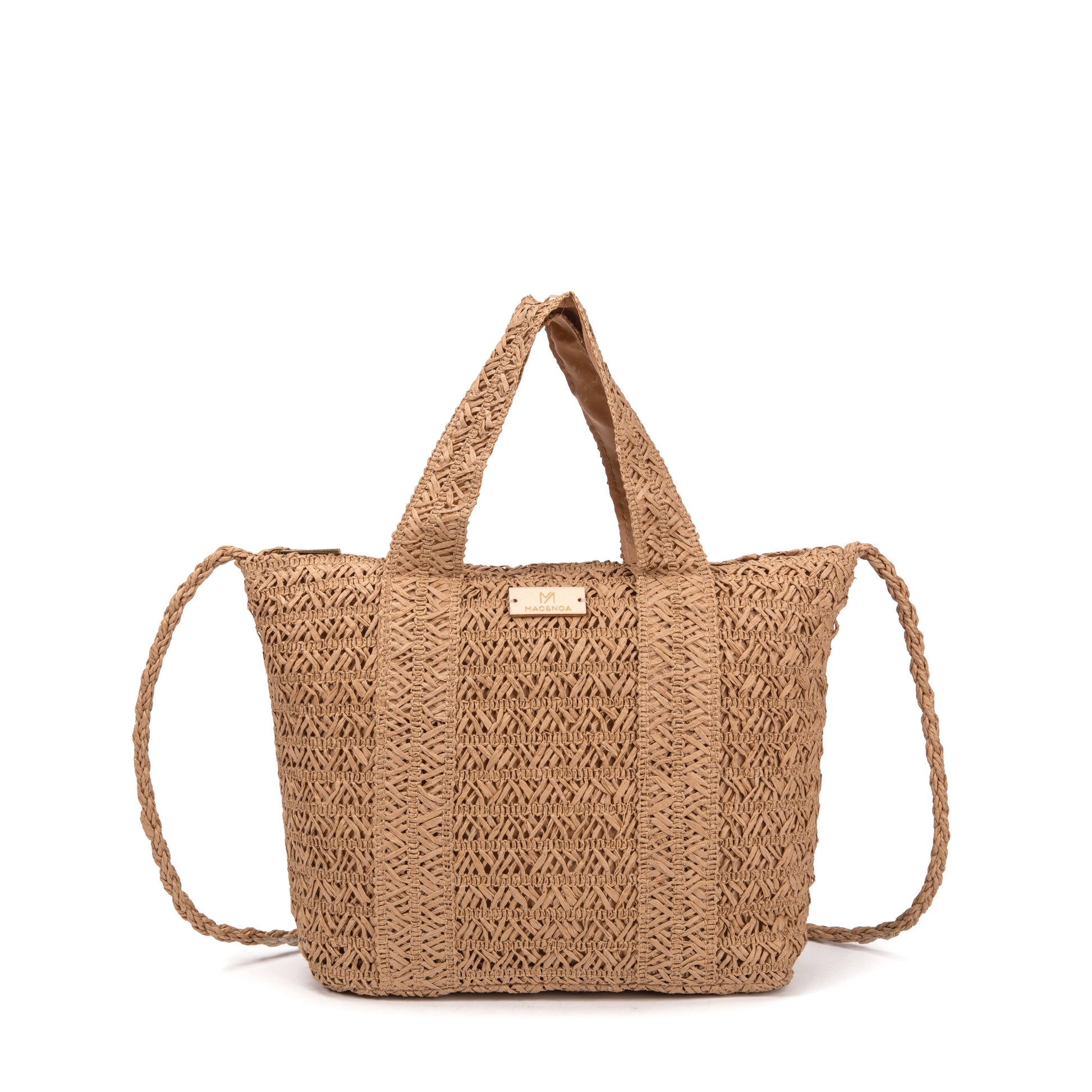 Bolso rafia shopper & bandolera | MAC&NOA® Seaside Bag