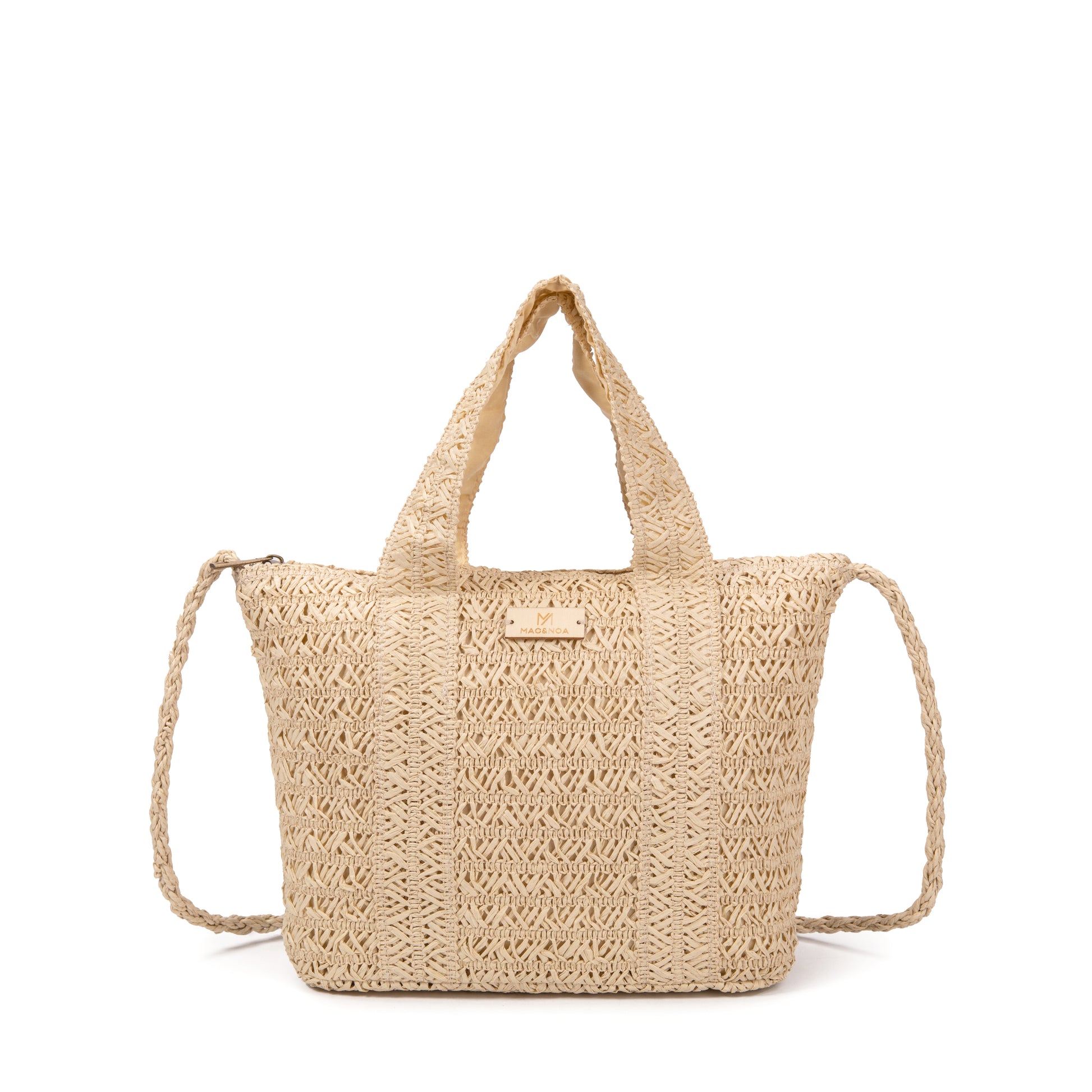 Bolso rafia shopper & bandolera | MAC&NOA® Seaside Bag
