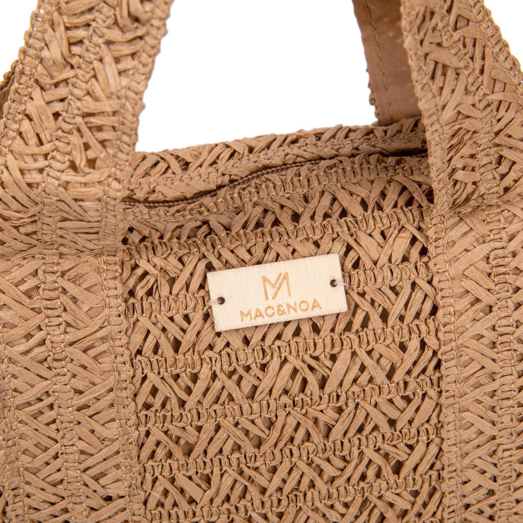 Bolso rafia shopper & bandolera | MAC&NOA® Seaside Bag