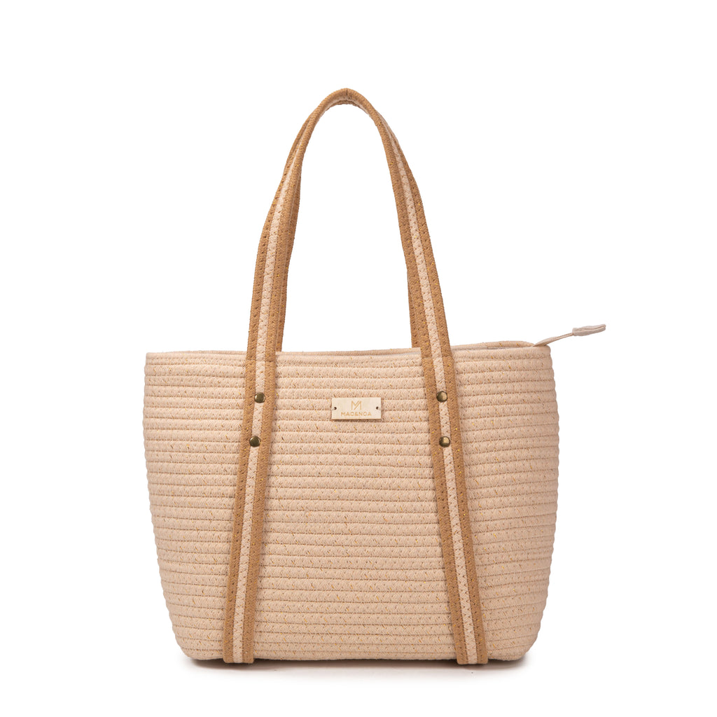 Bolso tote cuerda & contraste | MAC&NOA® Sailor Rope Bag