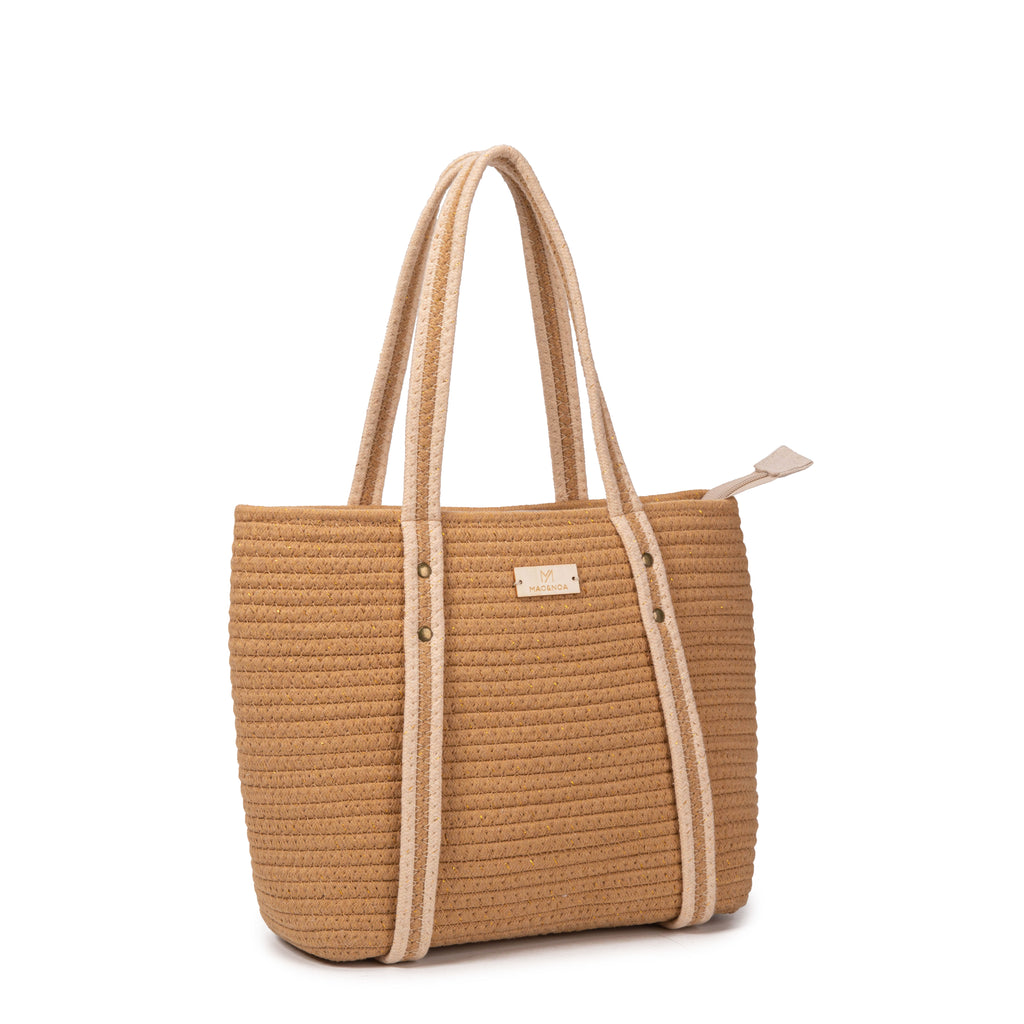 Bolso tote cuerda & contraste | MAC&NOA® Sailor Rope Bag