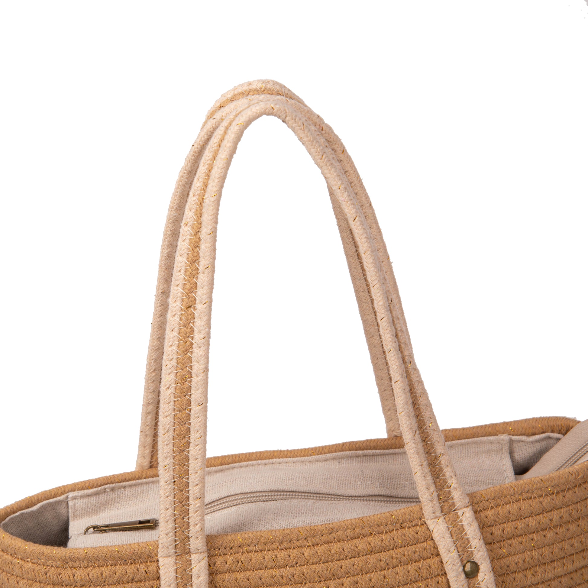 Bolso tote cuerda & contraste | MAC&NOA® Sailor Rope Bag
