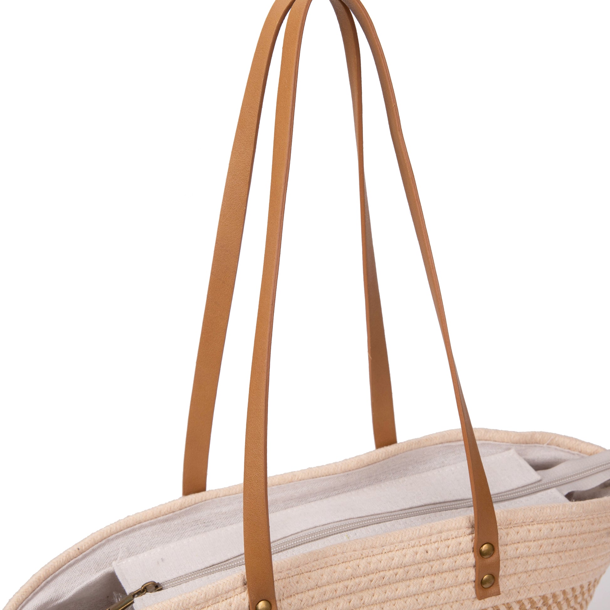 Bolso shopper cuerda bicolor | MAC&NOA® Coastline Tote Bag