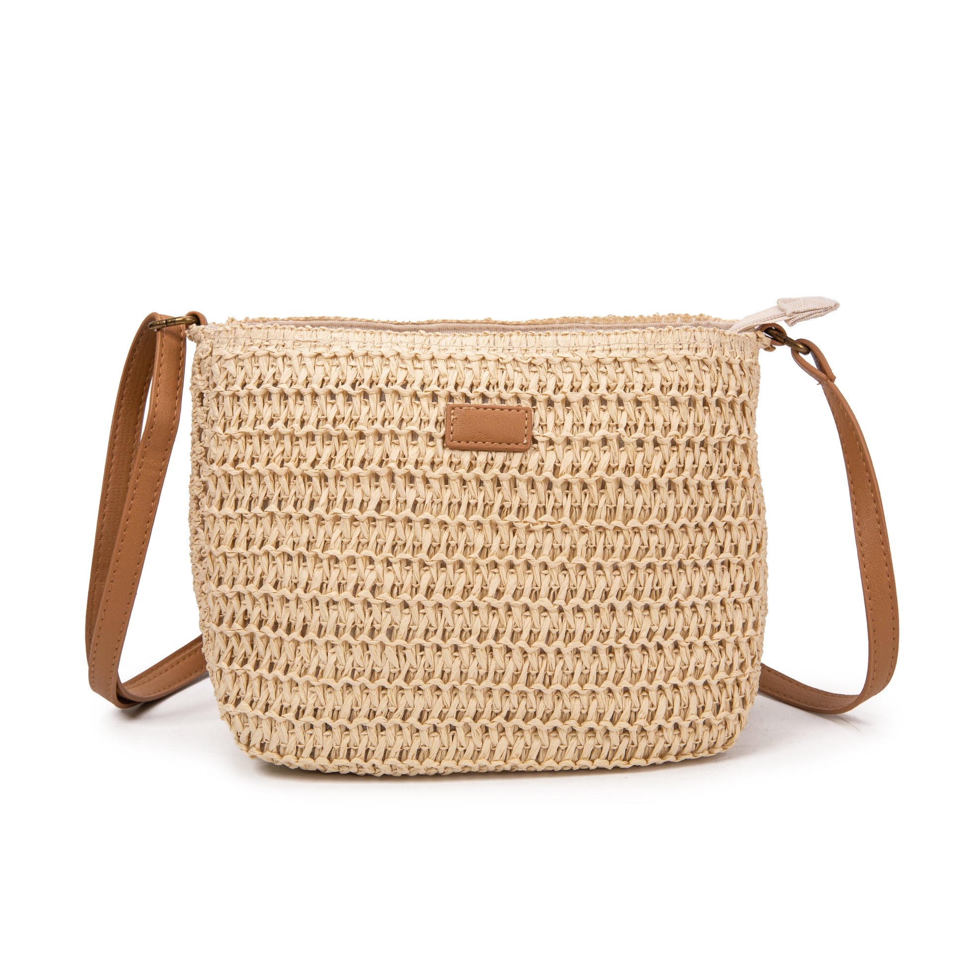 Bolso bandolera rafia tejido | MAC&NOA® Breeze Crossbody