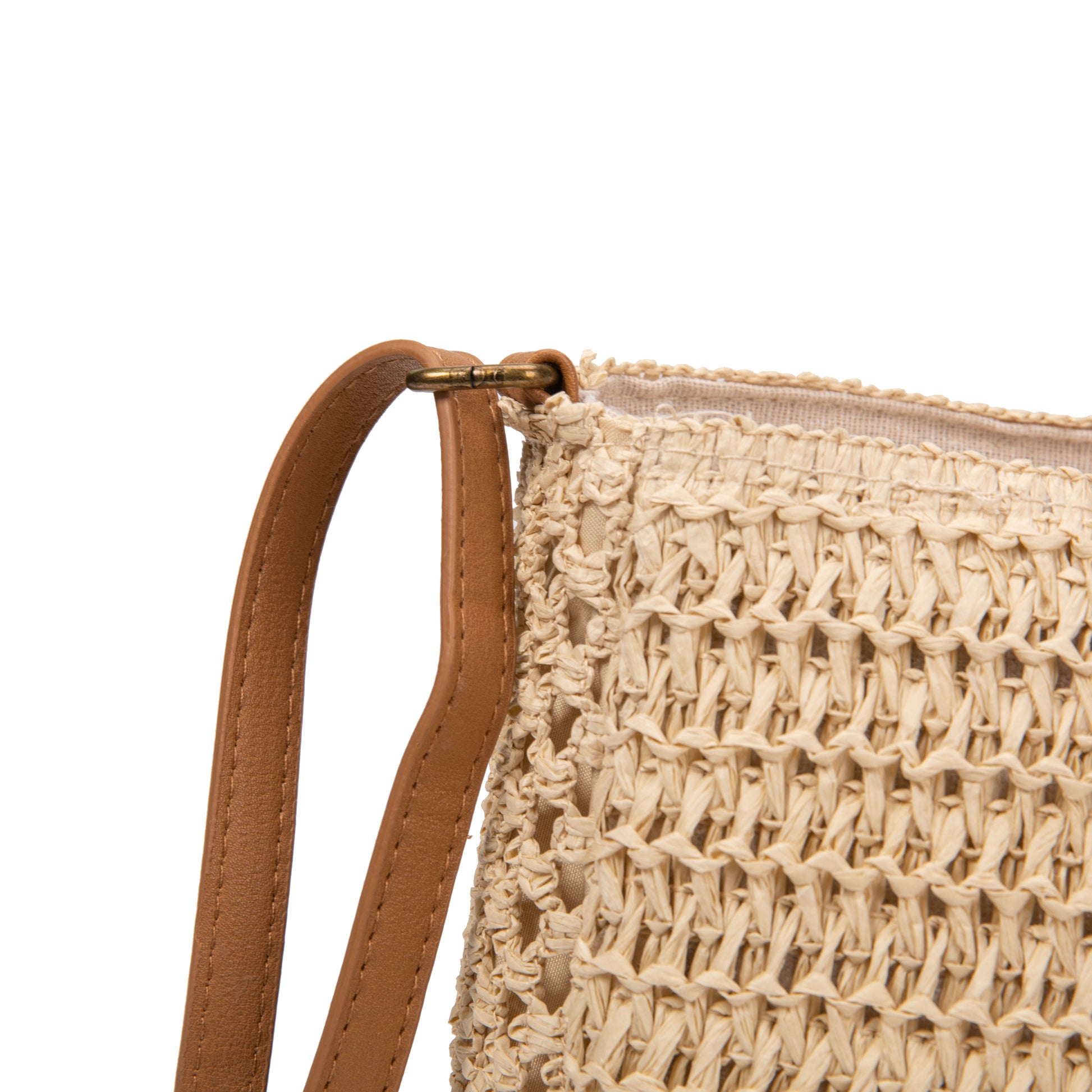 Bolso bandolera rafia tejido | MAC&NOA® Breeze Crossbody