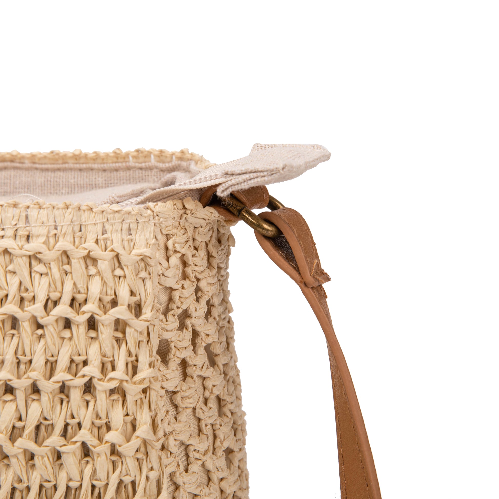 Bolso bandolera rafia tejido | MAC&NOA® Breeze Crossbody