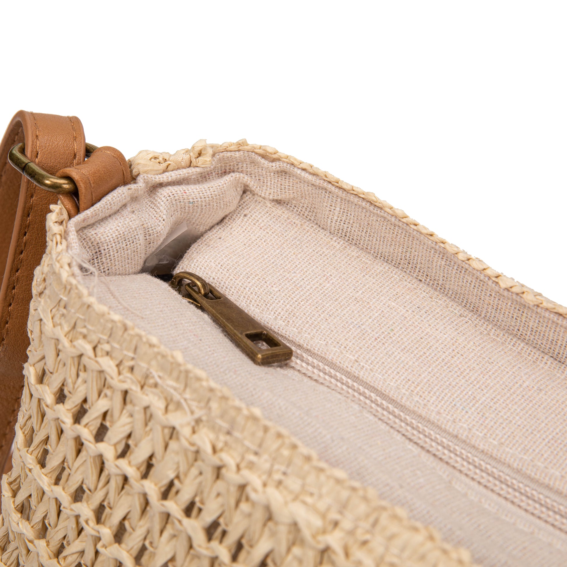 Bolso bandolera rafia tejido | MAC&NOA® Breeze Crossbody