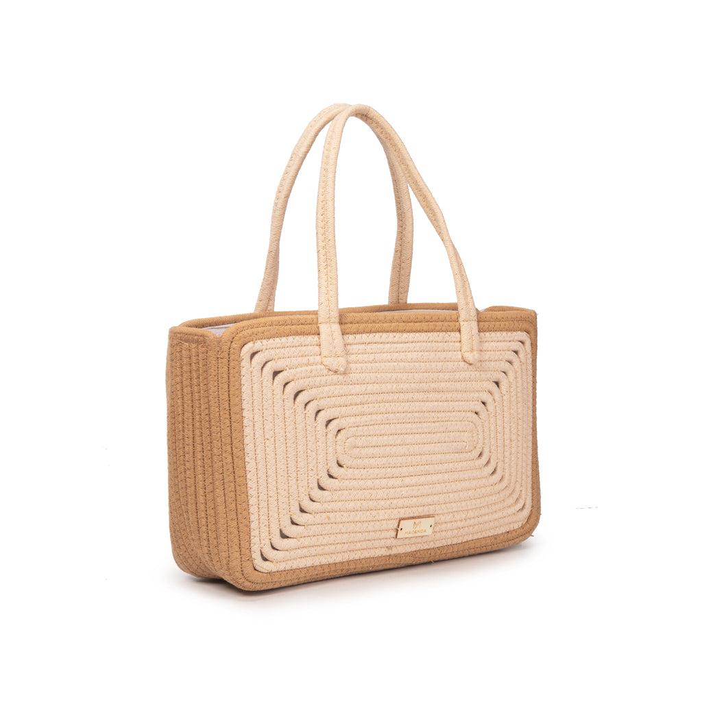 Bolso tote trenzado Labyrinth | MAC&NOA® Labyrinth Tote Bag