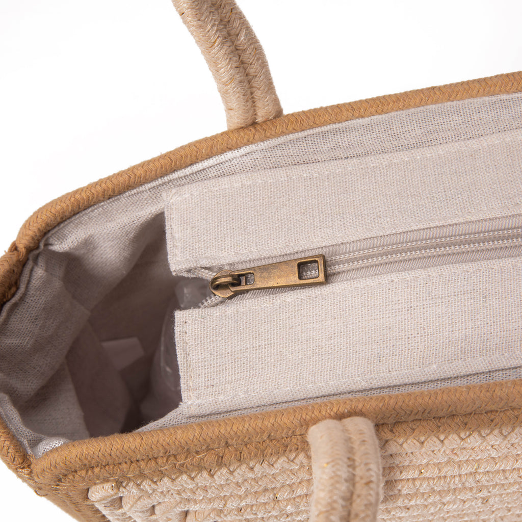 Bolso tote trenzado Labyrinth | MAC&NOA® Labyrinth Tote Bag
