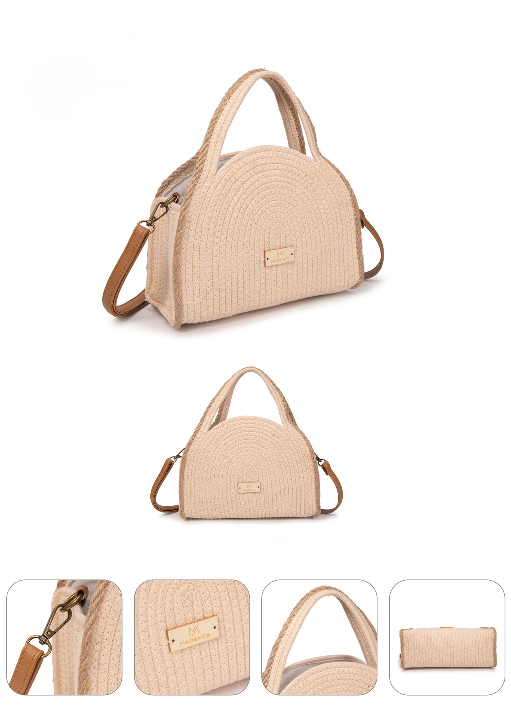 Bolso semiluna Arc | MAC&NOA® Arc Dome Bag