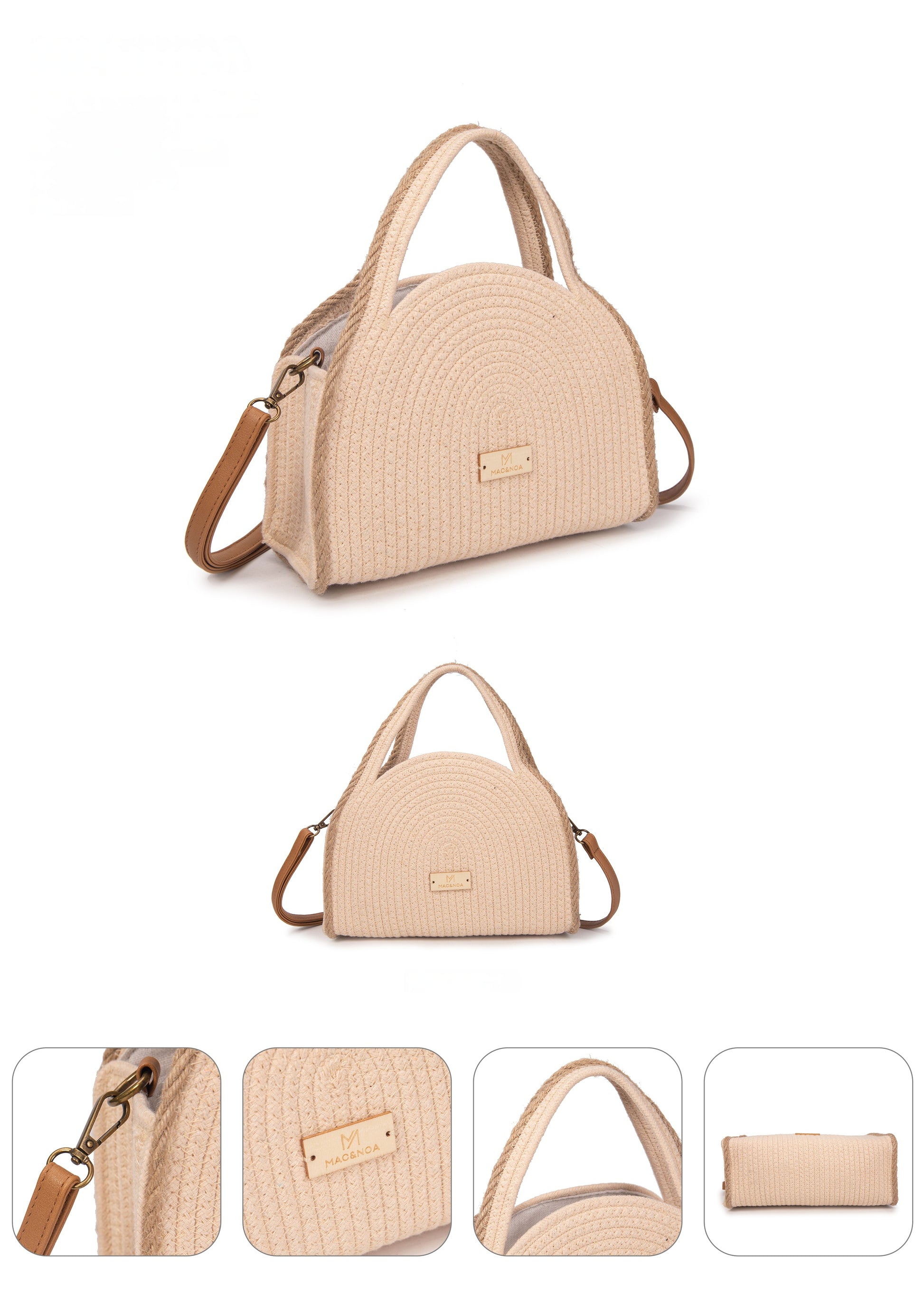 Bolso semiluna Arc | MAC&NOA® Arc Dome Bag