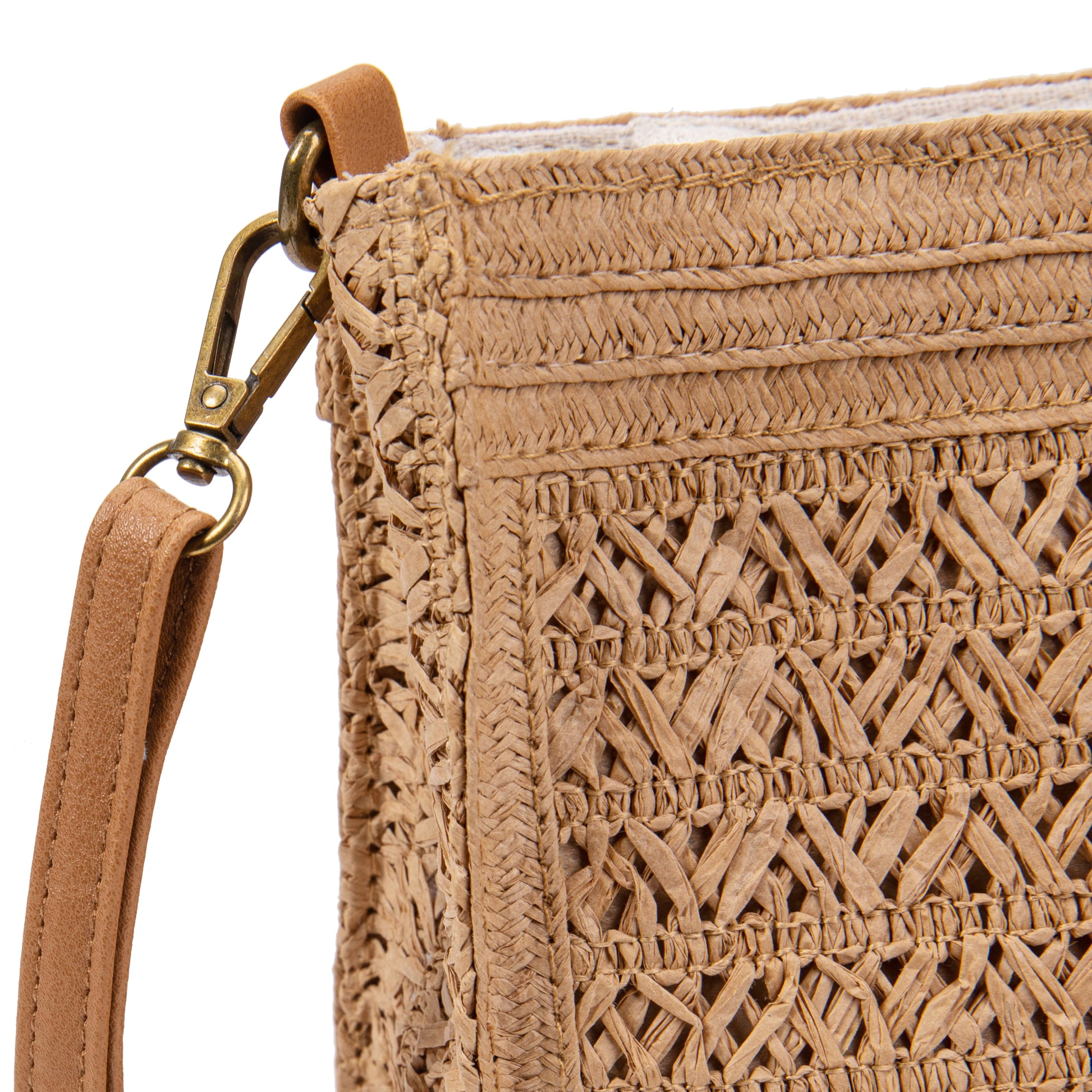 Clutch & Crossbody Lattice | MAC&NOA® Sobre Trenzado