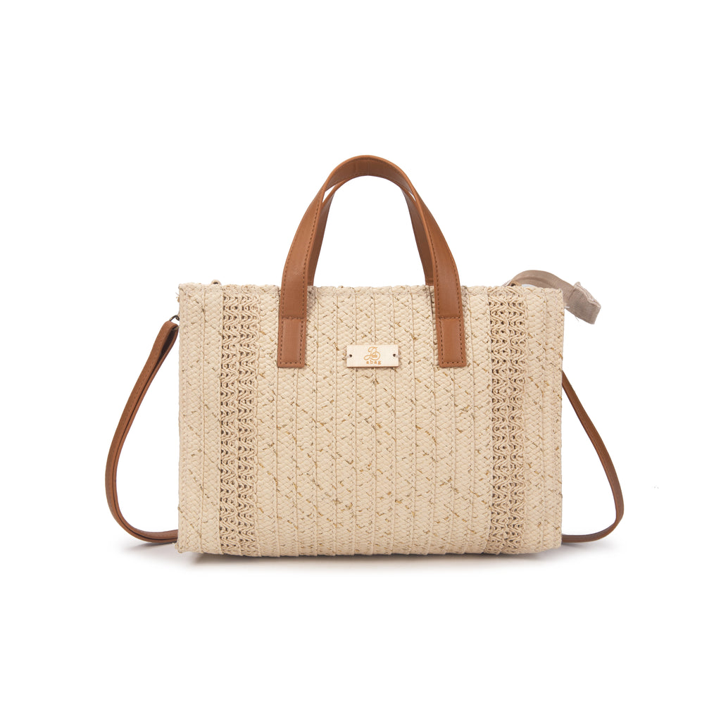 Golden Coast Tote – el brillo boho-chic que cabe en tu rutina