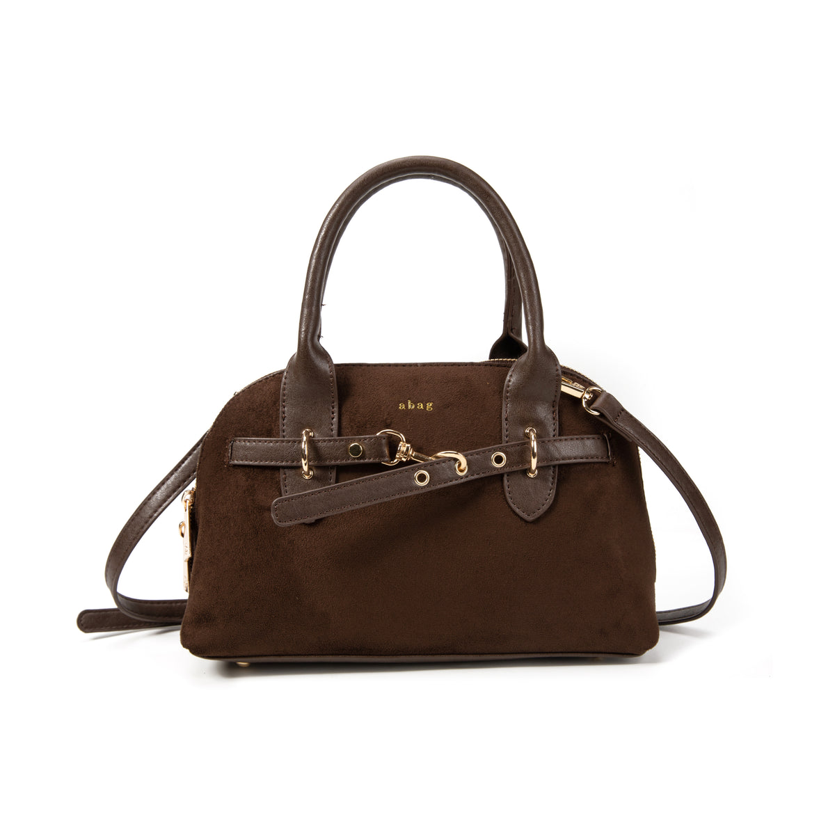 Bolso Mujer Efecto Ante con Asa de Mano y Bandolera | Elegante y Práctico | Varios Colores
