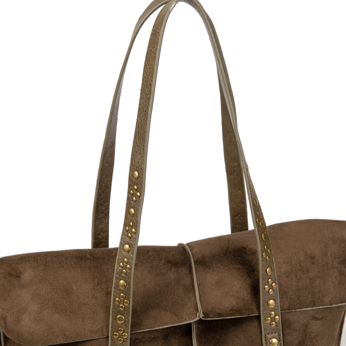 Bolso Shopper Mujer de Ante con Tachuelas Diseño Elegante para Otoño/Invierno 2027 Bolso de Hombro y Bandolera Estilo Moderno