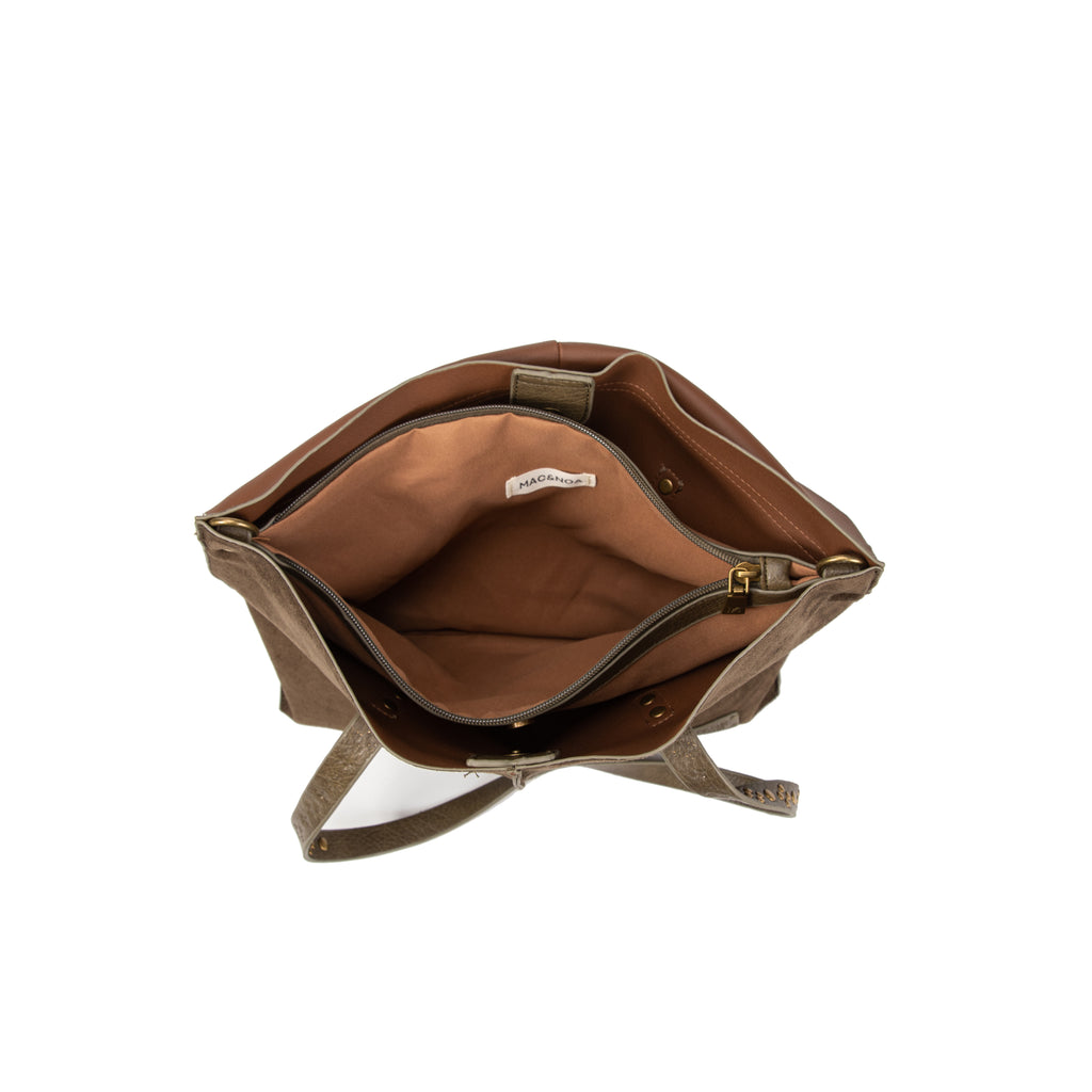 Bolso Shopper Mujer de Ante con Tachuelas Diseño Elegante para Otoño/Invierno 2027 Bolso de Hombro y Bandolera Estilo Moderno