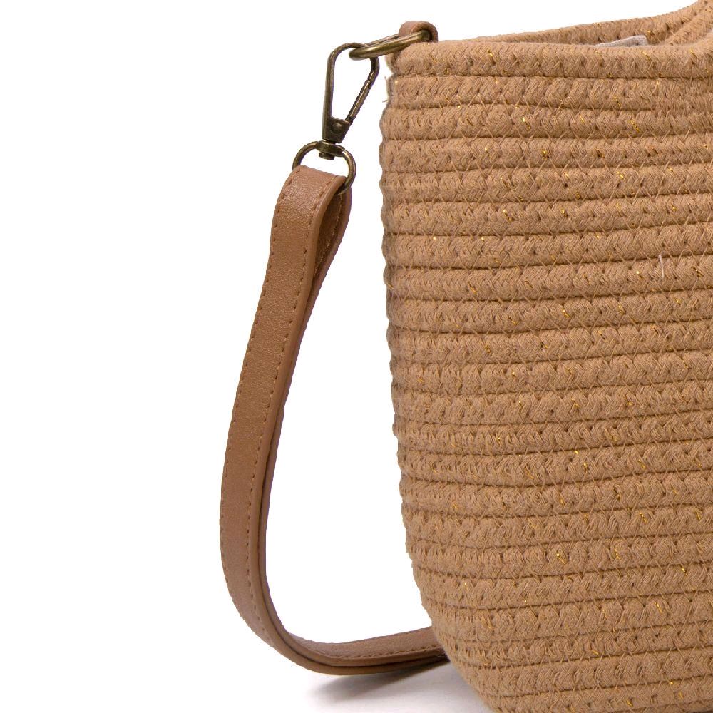 Bolso de mano en cuerda de algodon