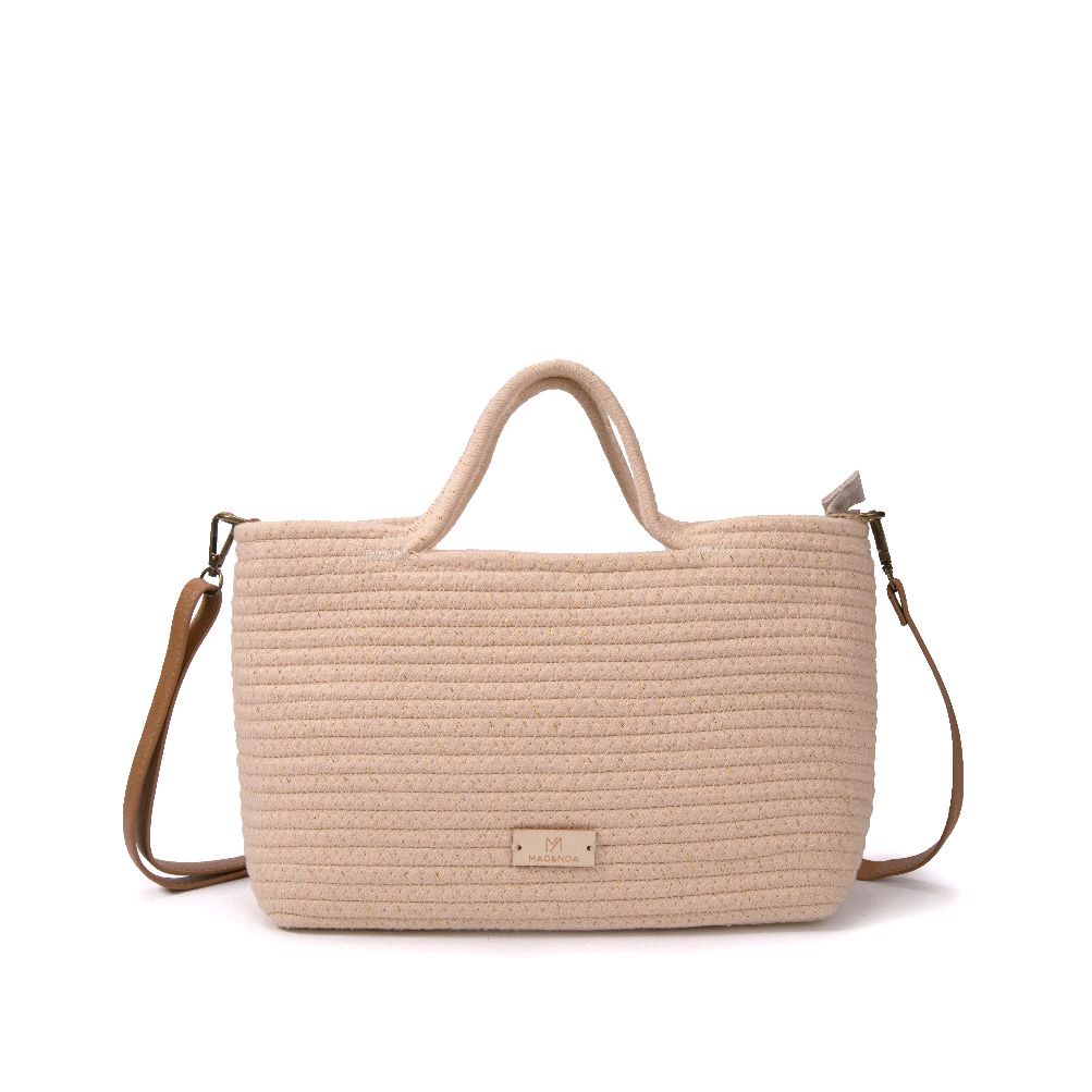 Bolso de mano en cuerda de algodon