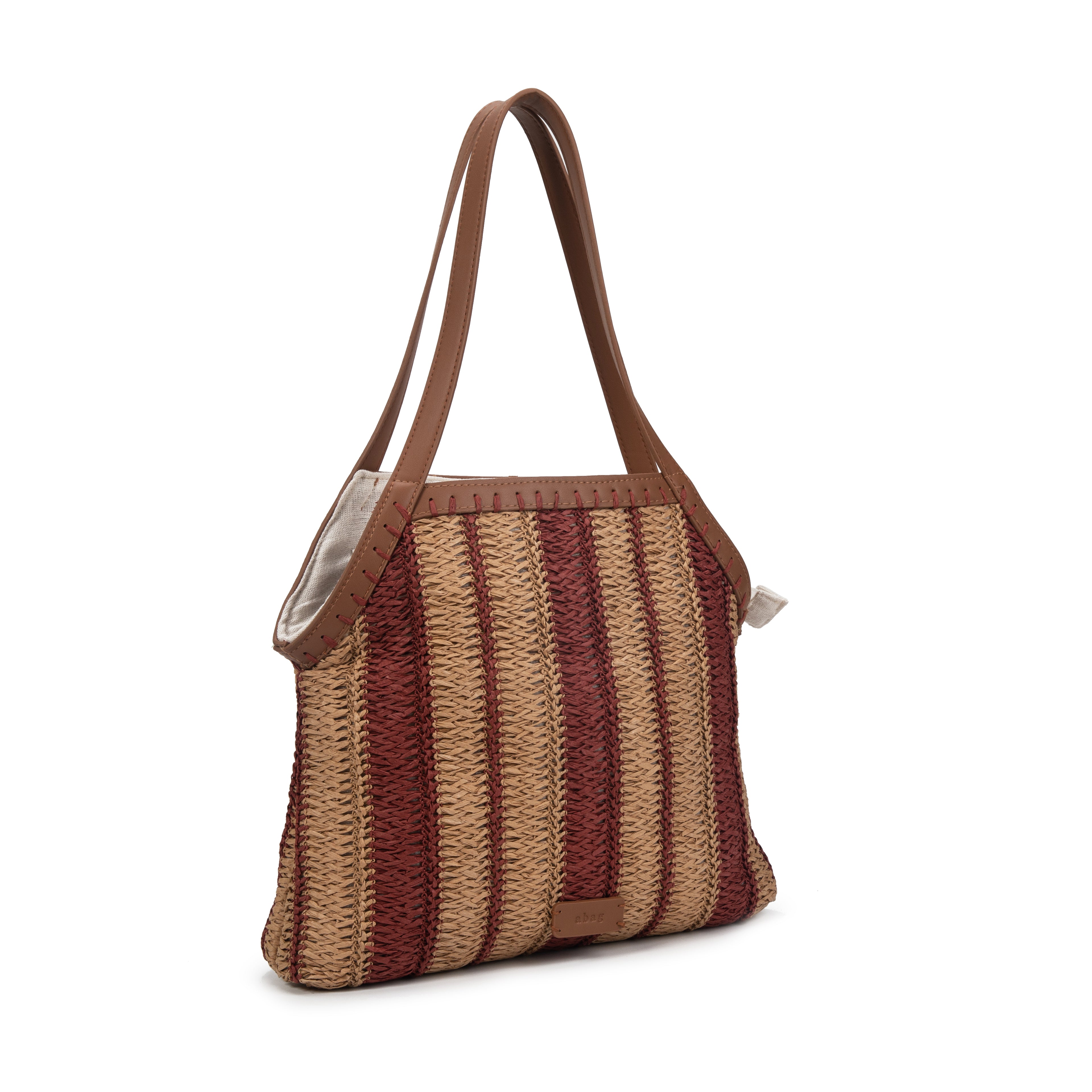 Bolso a rayas para el hombro
