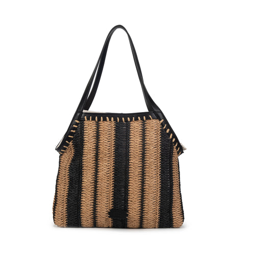 Bolso a rayas para el hombro