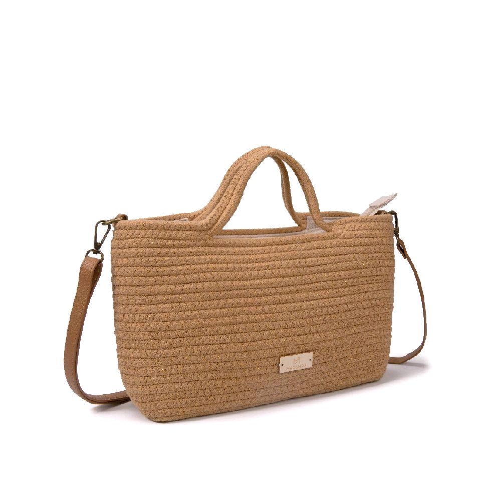 Bolso de mano en cuerda de algodon